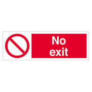 No Exit Sign